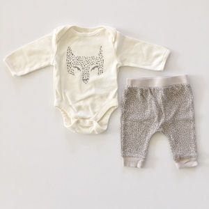 Old Navy Fox Print Matching Set